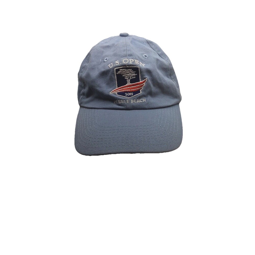 US Open 2019 Pebble Beach Hat/cap,USGA Member,Light Blue, Strap Back
